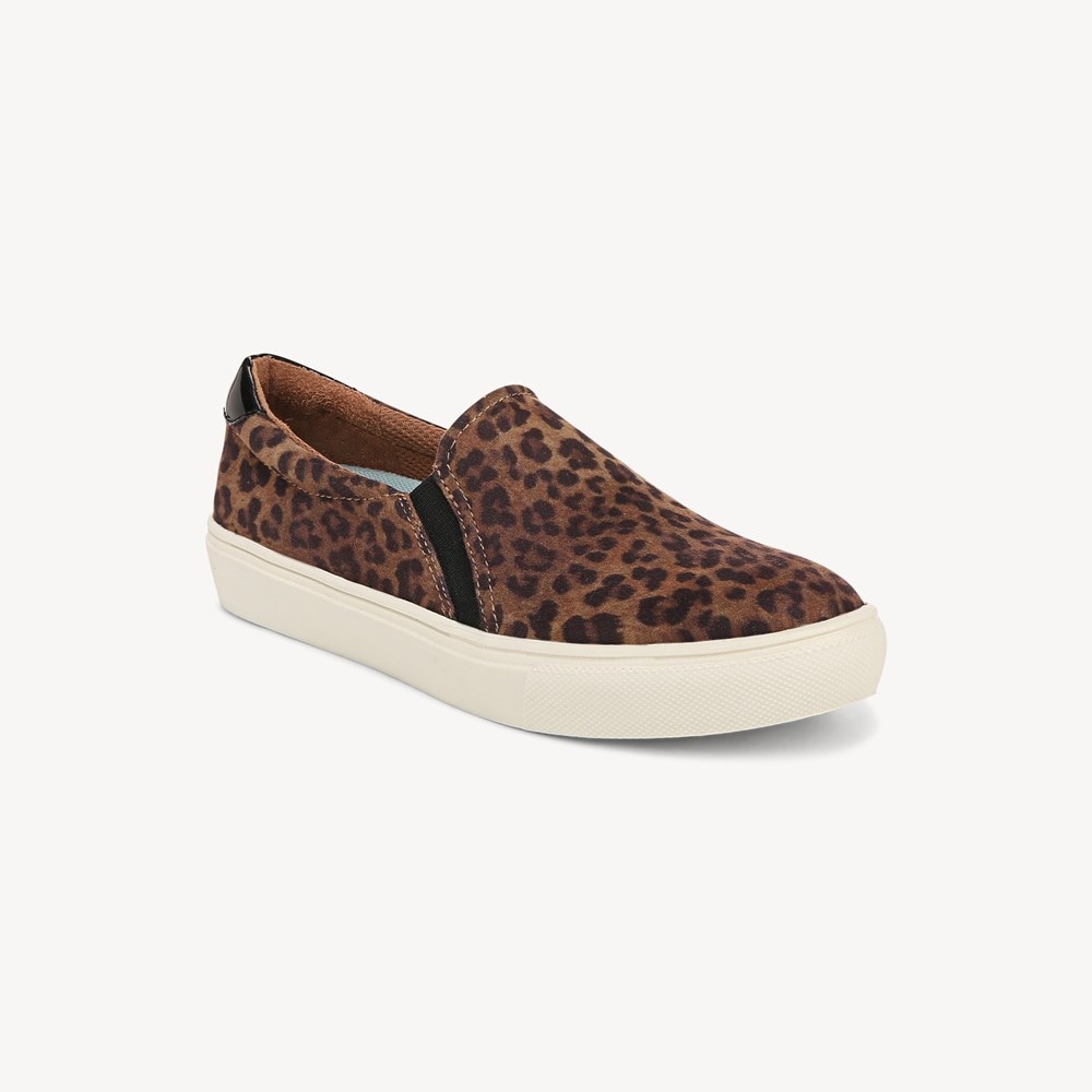 Dr scholl's leopard slip on on sale