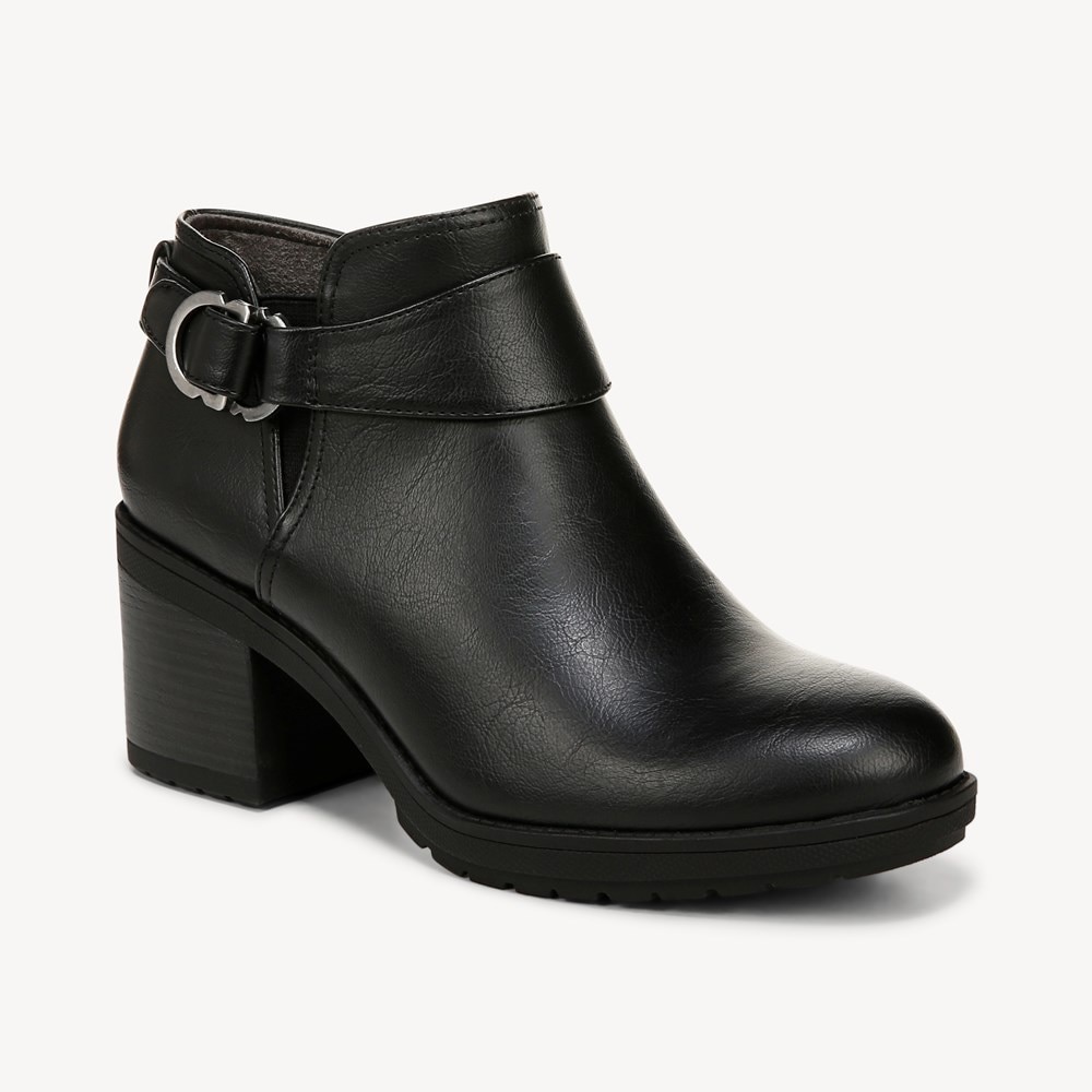 Dr scholl's black ankle boots hotsell