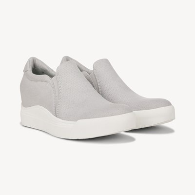 Heeled slip on on sale sneakers