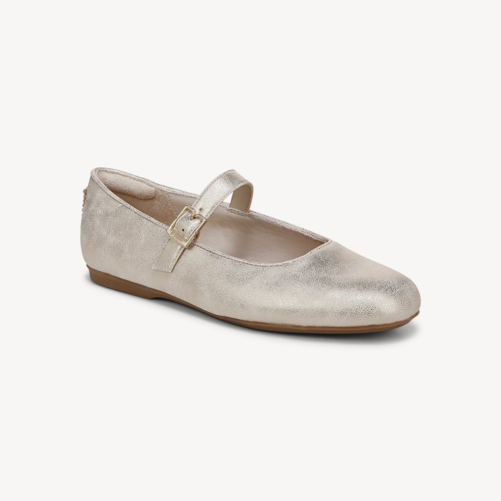 Dr scholls silver flats on sale