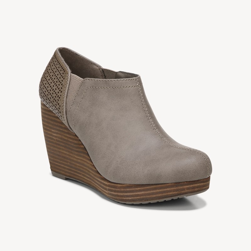 Dr scholls black wedge booties hotsell