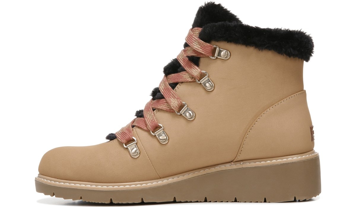 so cozy lace up bootie