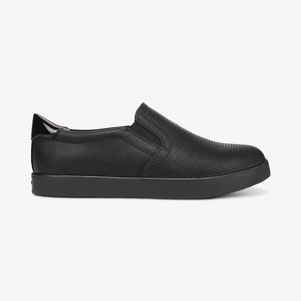 Black leather slip resistant work shoes online