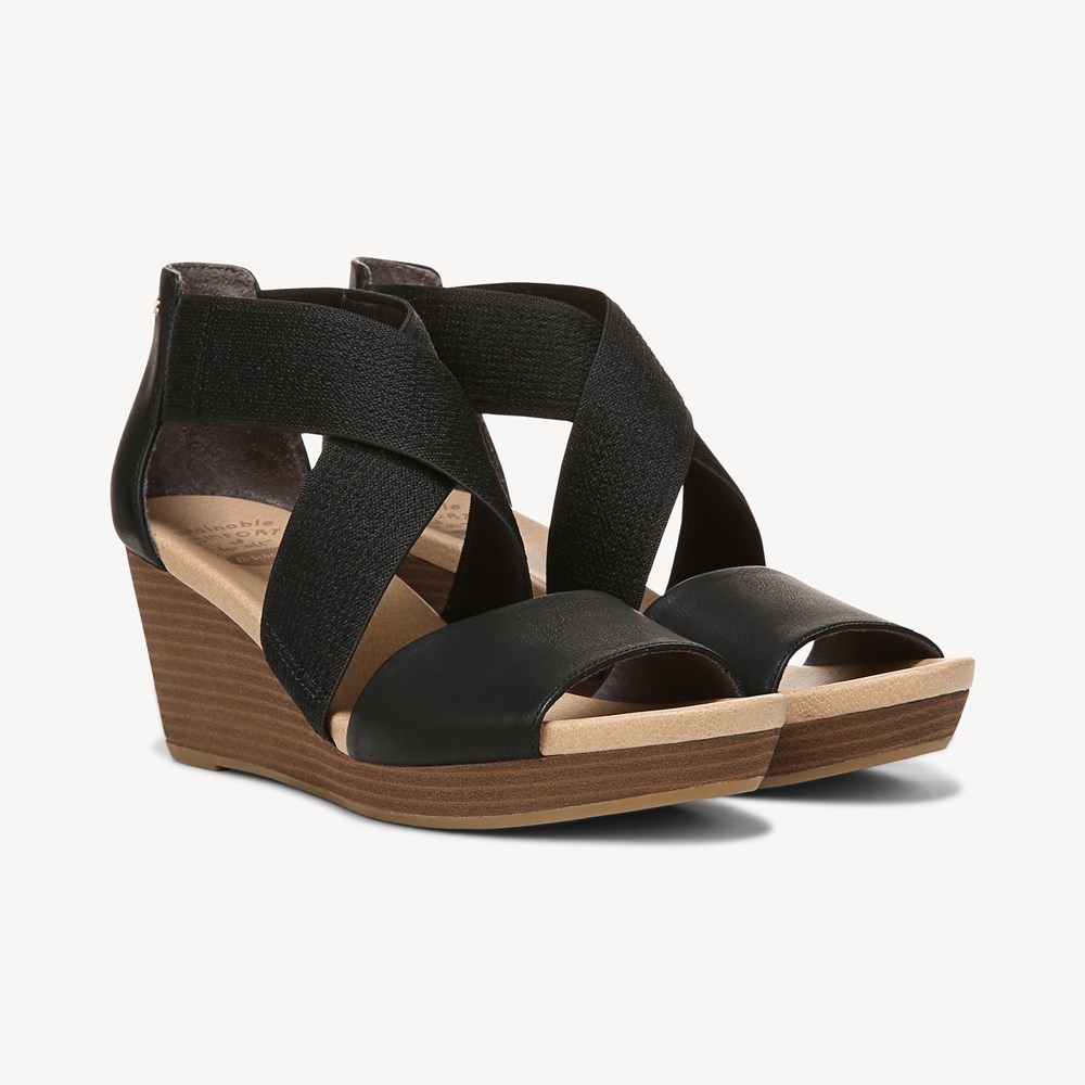 Dr scholl's best sale barton wedge sandals