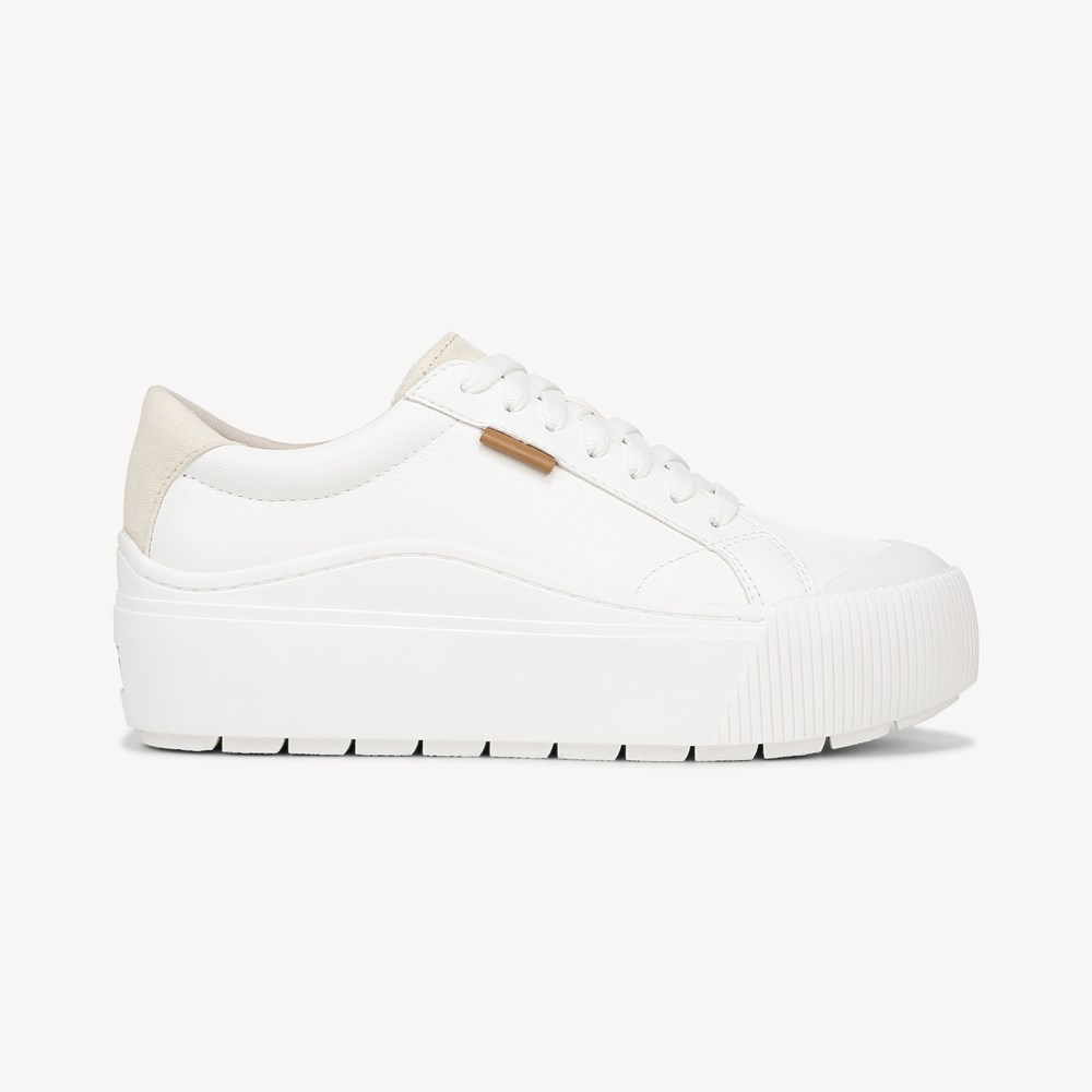 Sneakers plateforme blanche on sale