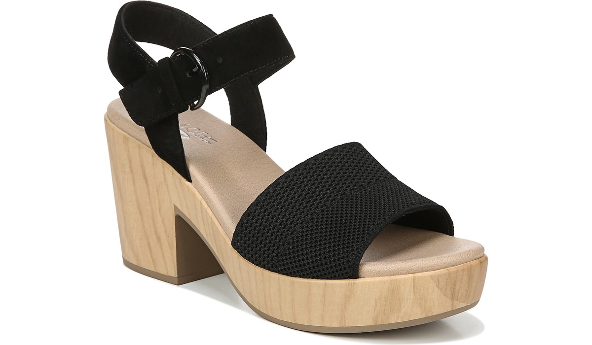 dr scholl's block heel sandal