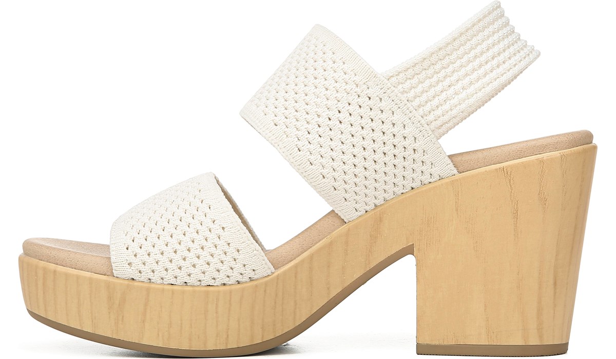 dr scholl's block heel sandal