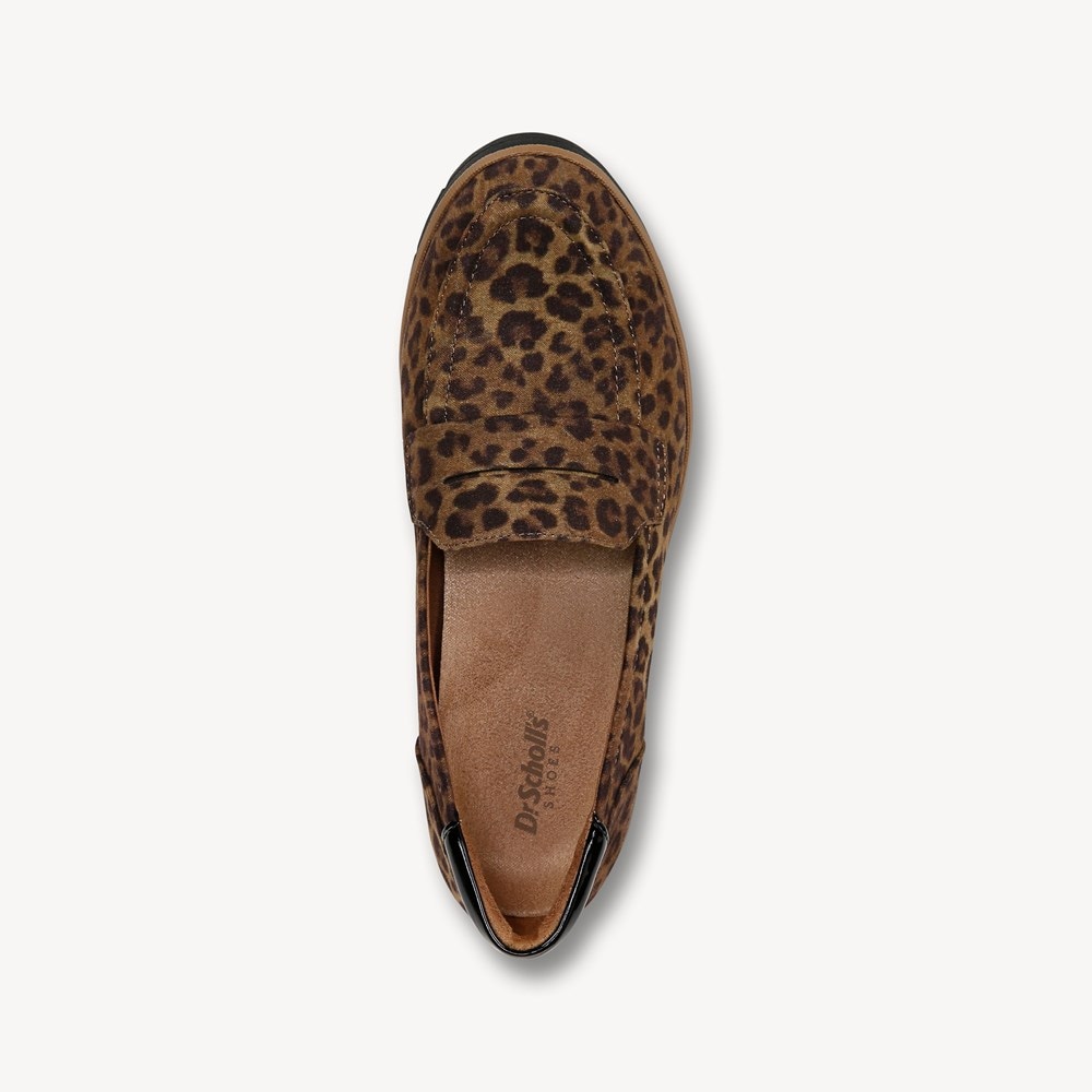 Dr scholl's leopard loafer on sale