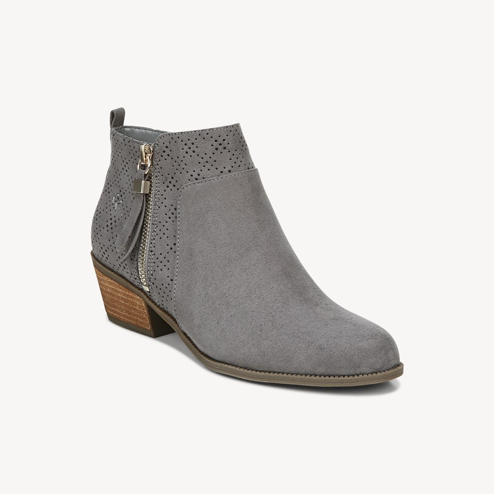 Gray bootie outlet boots